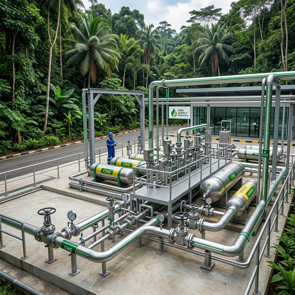 Gas Alam Terkompresi CNG Industri